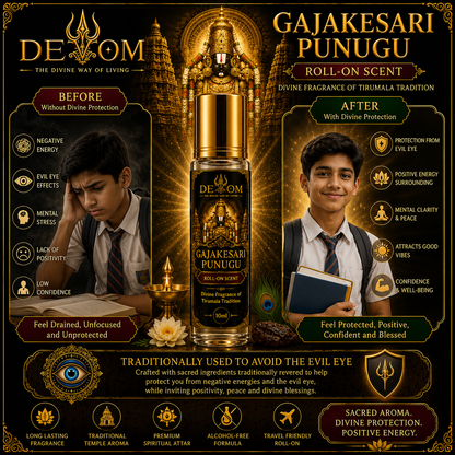 GAJAKESARI PUNUGU SCENT | PREMIUM ROLL-ON  DIVINE SCENT