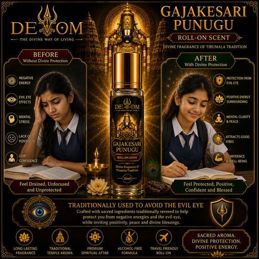 GAJAKESARI PUNUGU SCENT | PREMIUM ROLL-ON  DIVINE SCENT