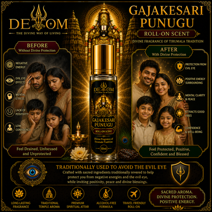 GAJAKESARI PUNUGU SCENT | PREMIUM ROLL-ON  DIVINE SCENT